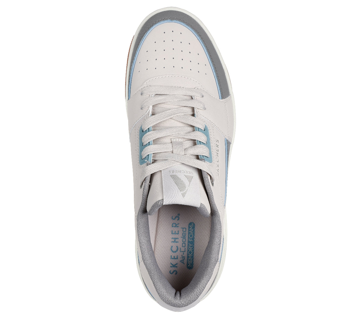 183140#NTGY-NATURAL DURALEATHER/ LEATHER / MESH / BLUE A