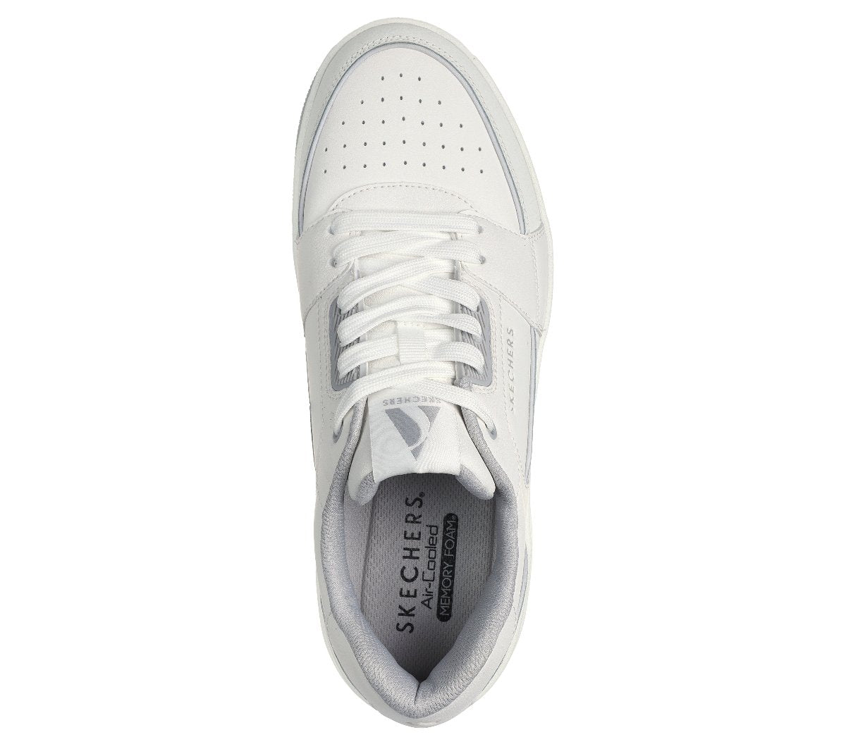 183140#WHT-WHITE LEATHER / DURALEATHER / GREY TRIM