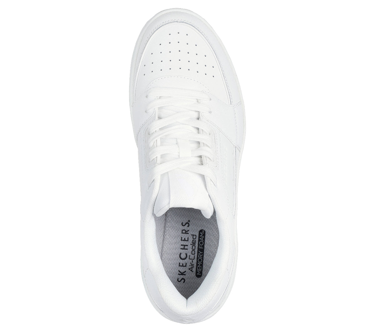 UNO#W-WHITE DURALEATHER/LEATHER/MESH