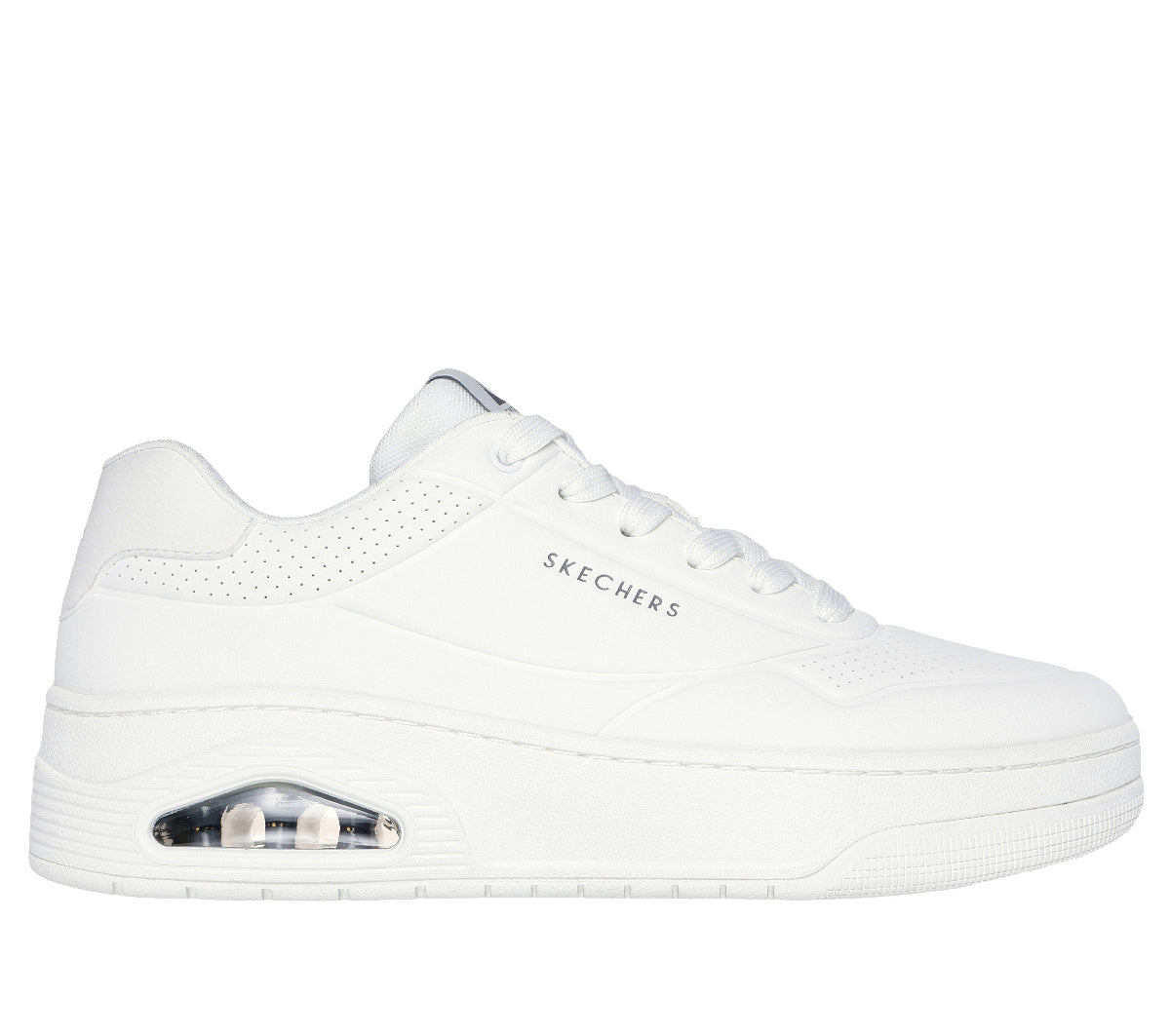 UNO#WHT-WHITE DURALEATHER/MESH