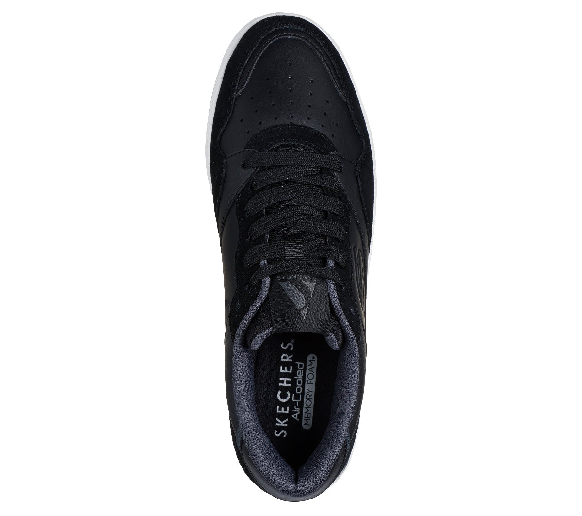 KOOPA#BLK-BLACK LEATHER AND SUEDE/DURALEATHER/MESH