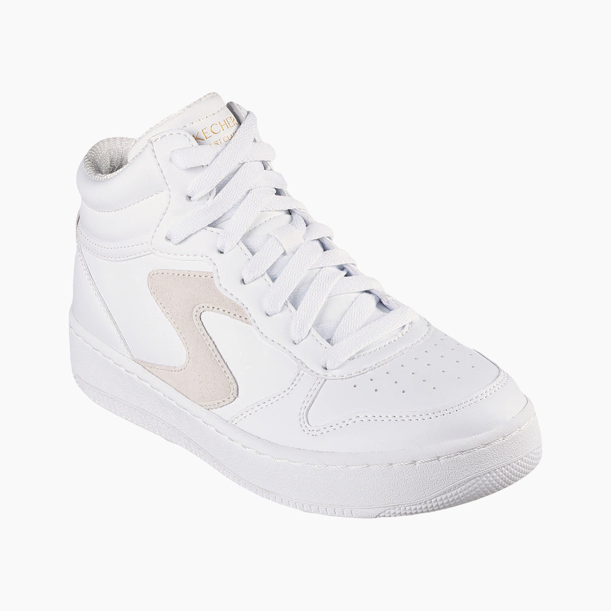 WNT-WHITE KNIT/NATURAL TRIM