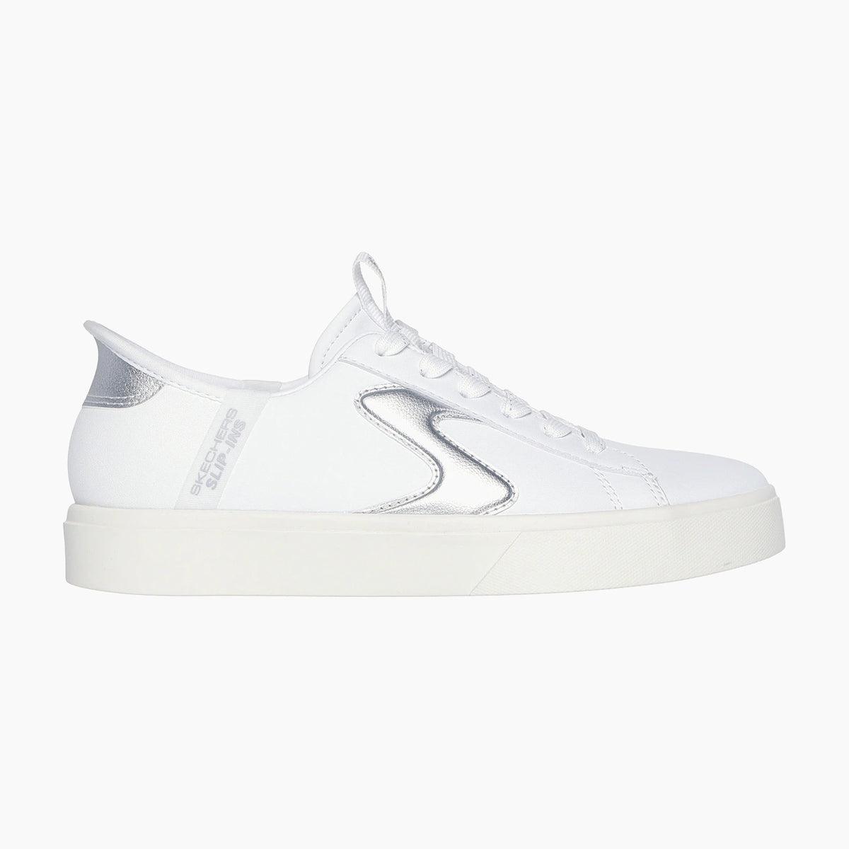 WSL-WHITE MESH/SILVER TRIM