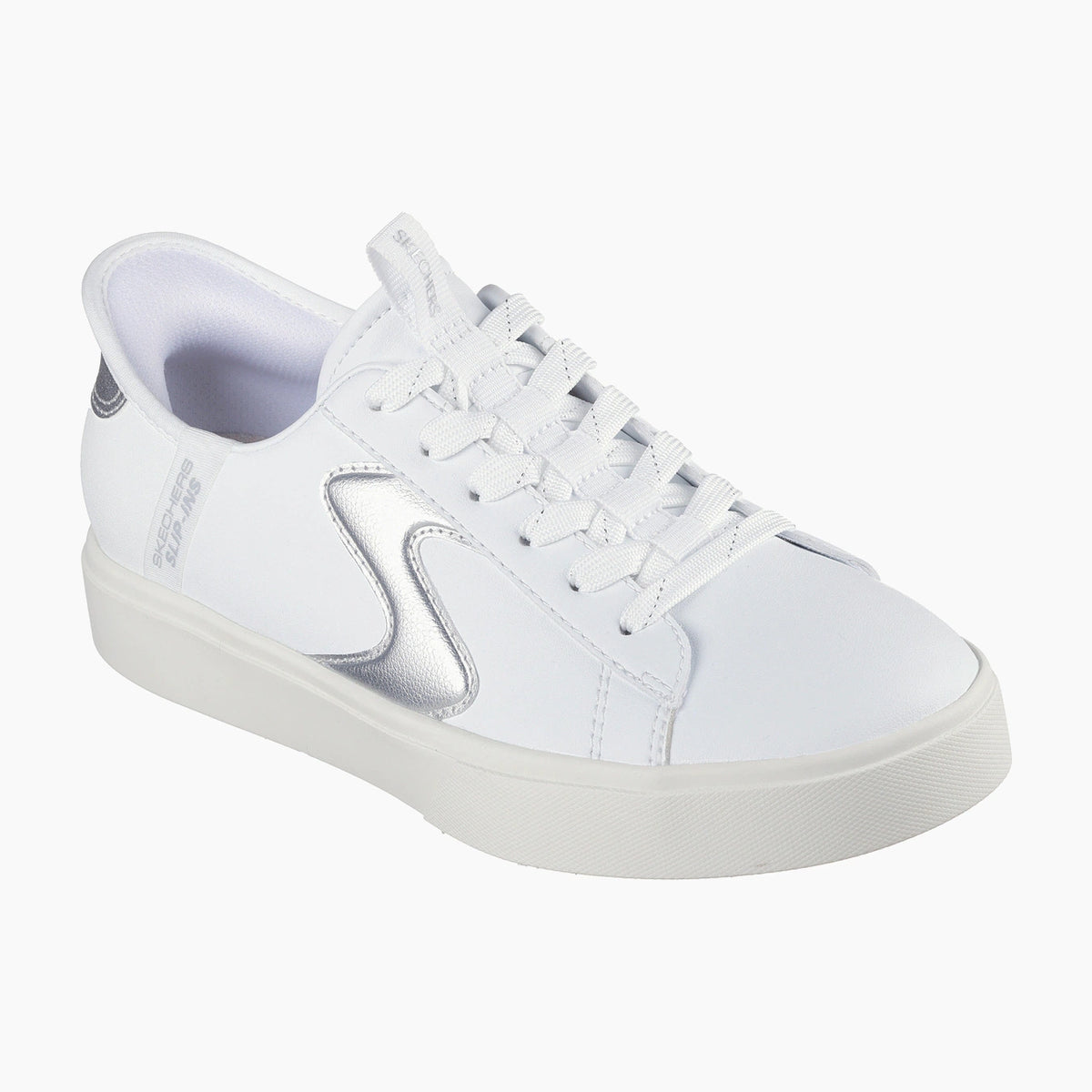WSL-WHITE MESH/SILVER TRIM