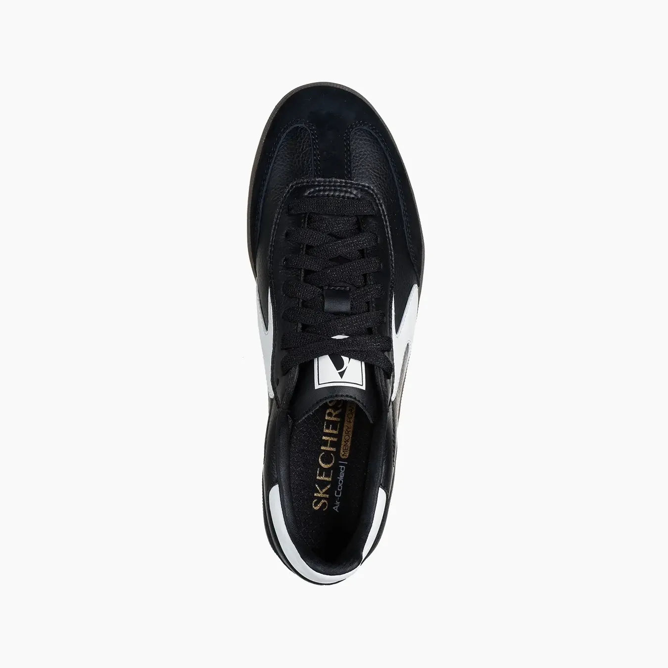 185232#BKW-BLACK DURALEATHER/WHITE TRIM