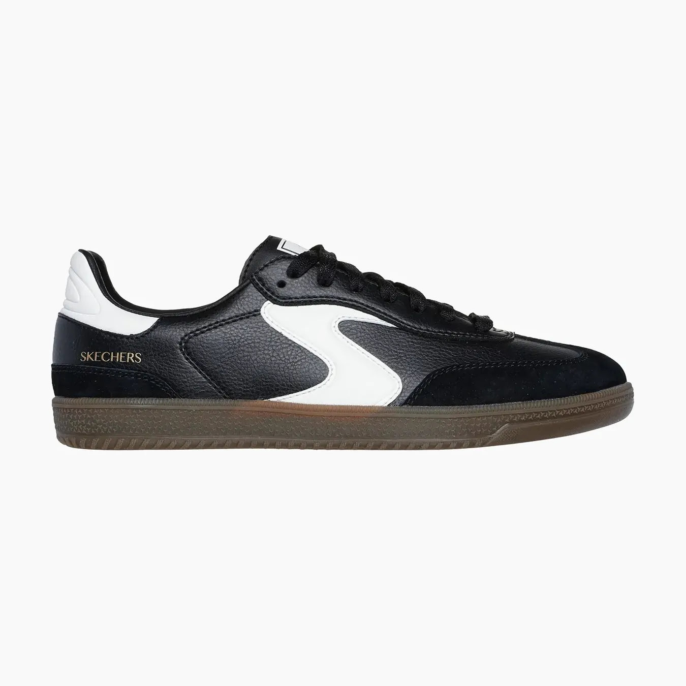 185232#BKW-BLACK DURALEATHER/WHITE TRIM