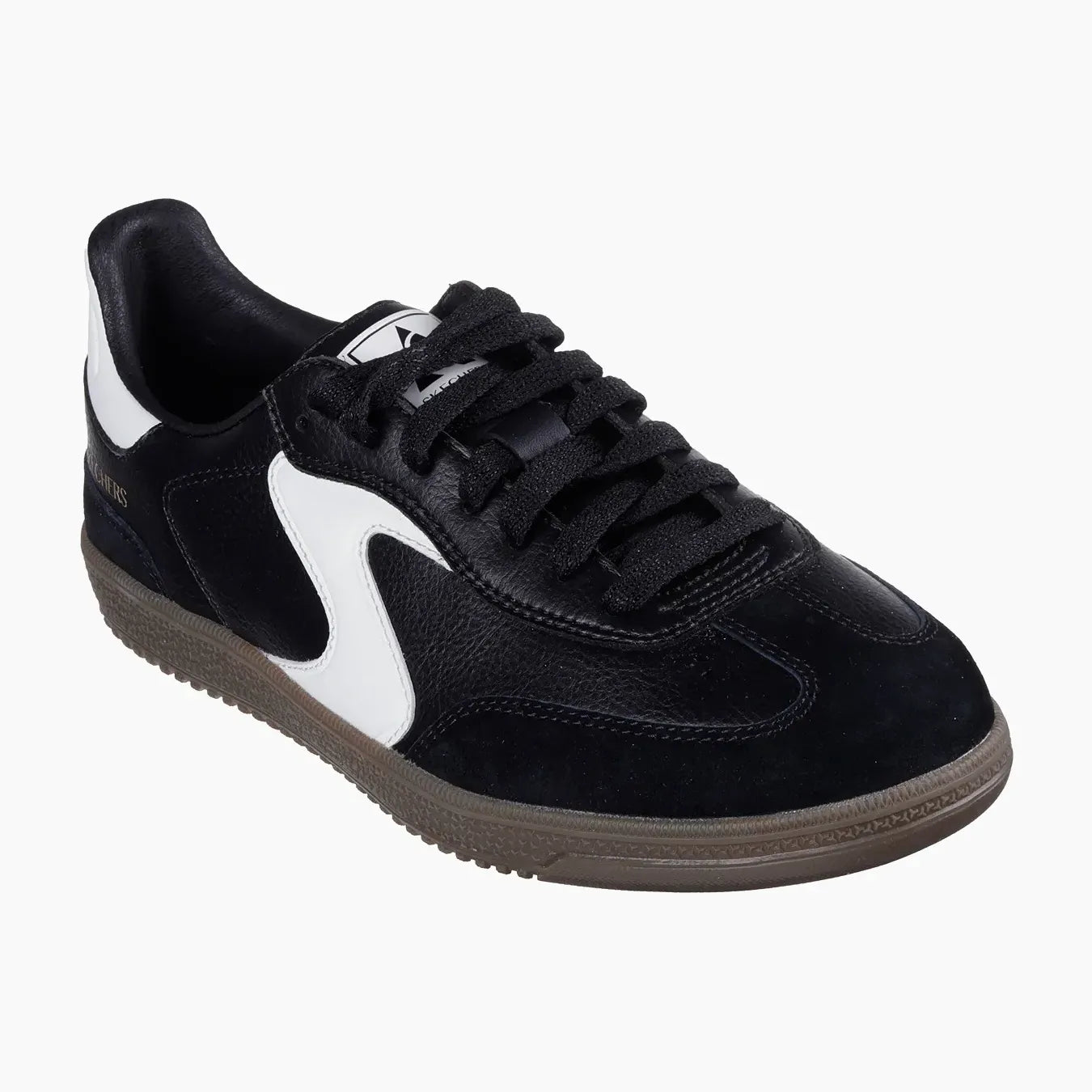 185232#BKW-BLACK DURALEATHER/WHITE TRIM