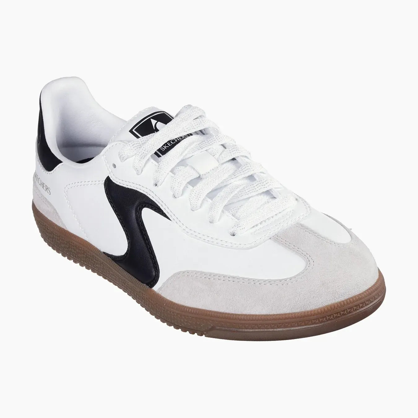 HOTSHOT#WBK-WHITE DURALEATHER/BLACK TRIM