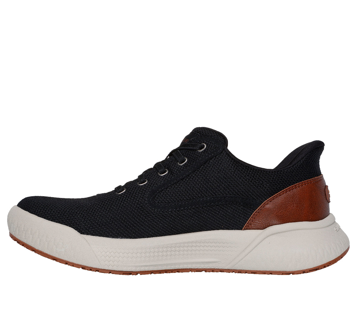 CYRUS#BLK-BLACK KNIT/SYNTHETIC