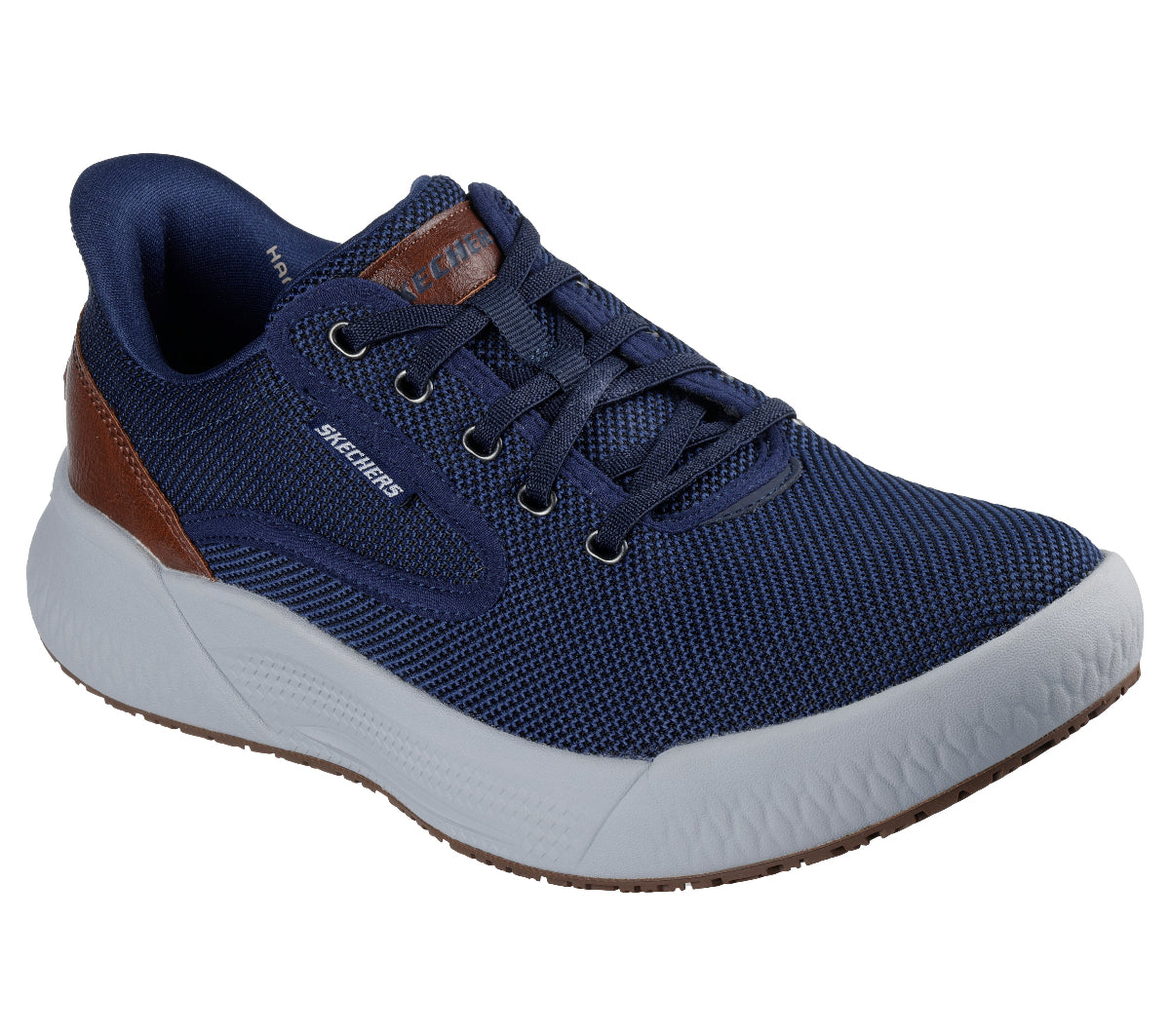211008#NVY-NAVY KNIT/SYNTHETIC