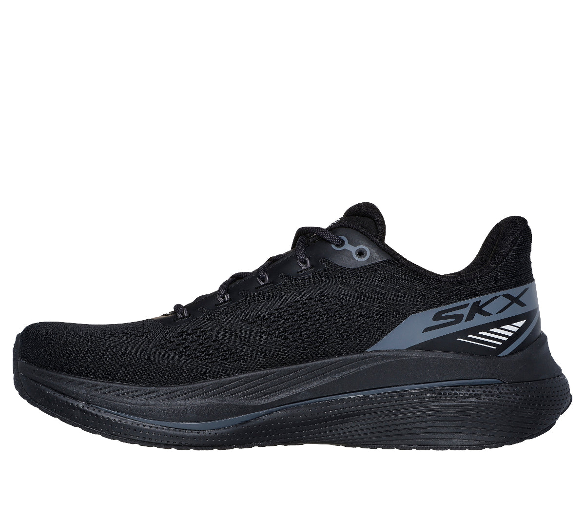 220509#BLK-BLACK TEXTILE/SYNTHETIC