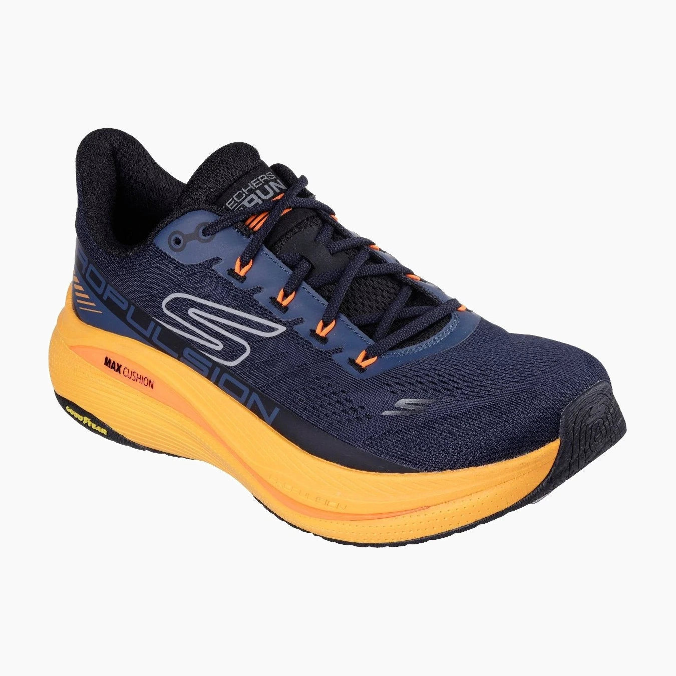 220509#NVOR-NAVY AND ORANGE TEXTILE/SYNTHETIC