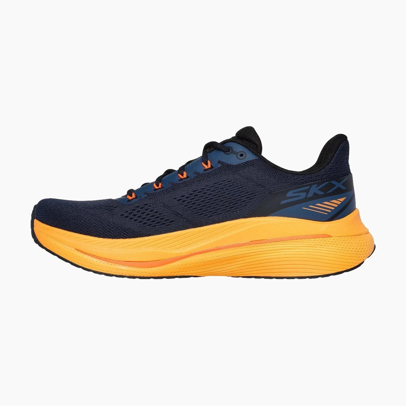 220509#NVOR-NAVY AND ORANGE TEXTILE/SYNTHETIC