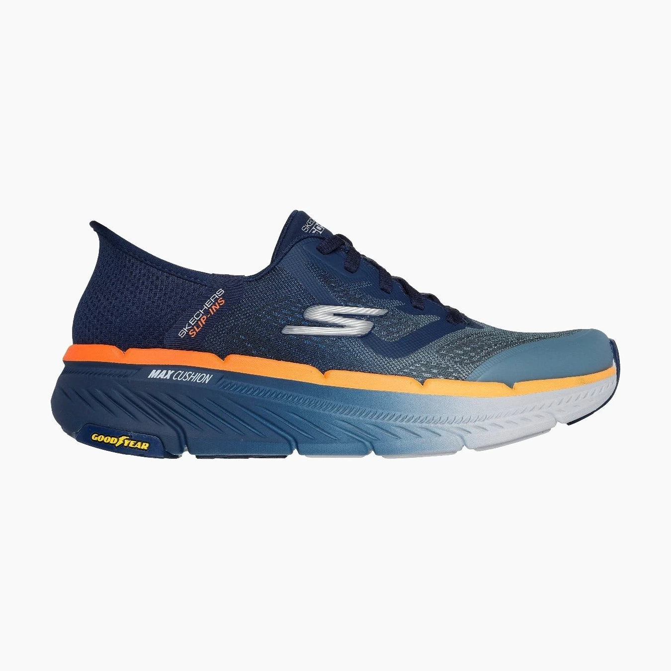 220526#NVOR-NAVY AND ORANGE TEXTILE/SYNTHETIC
