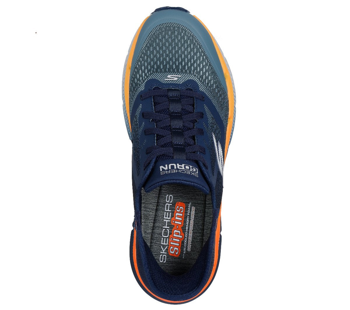 220526#NVOR-NAVY AND ORANGE TEXTILE/SYNTHETIC