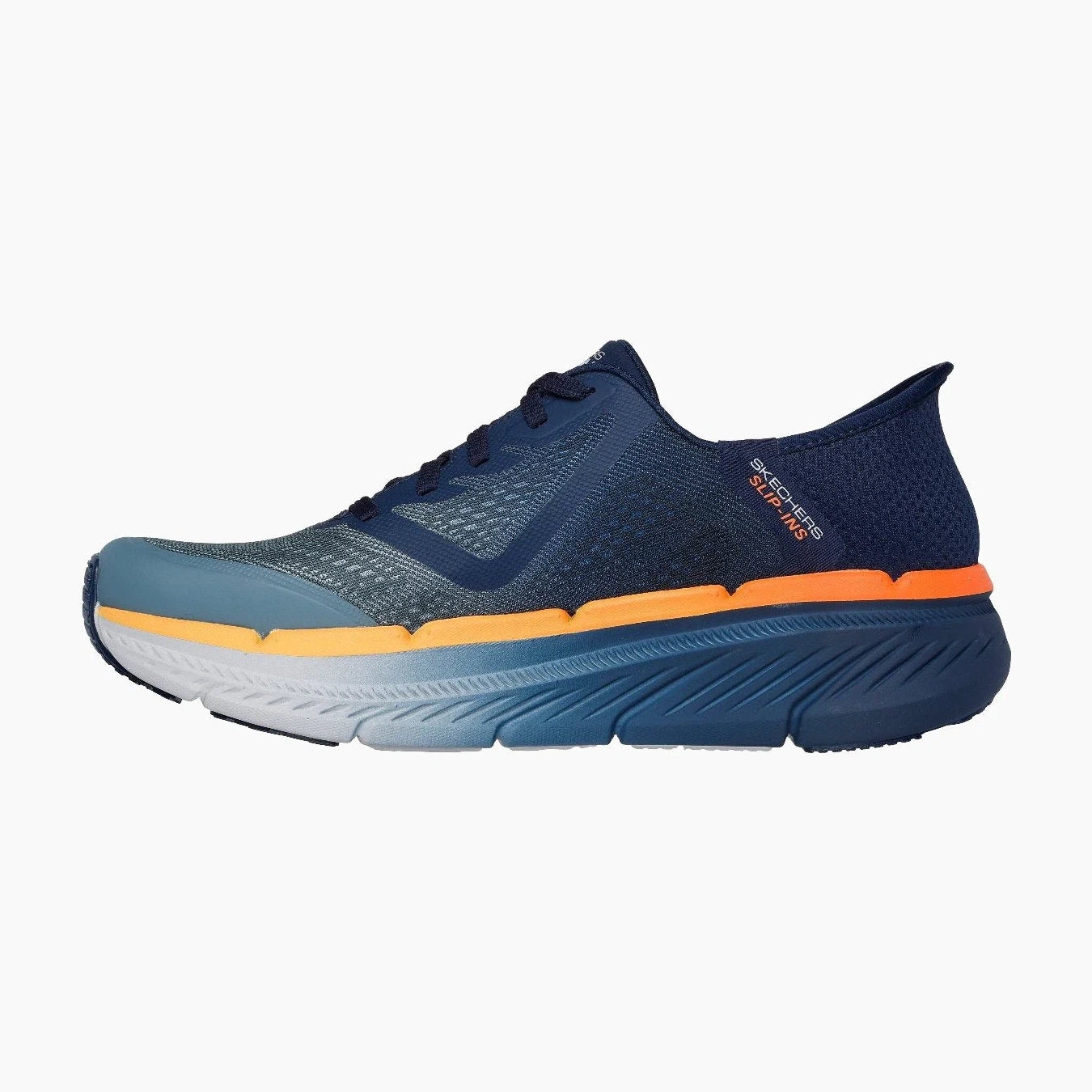 220526#NVOR-NAVY AND ORANGE TEXTILE/SYNTHETIC