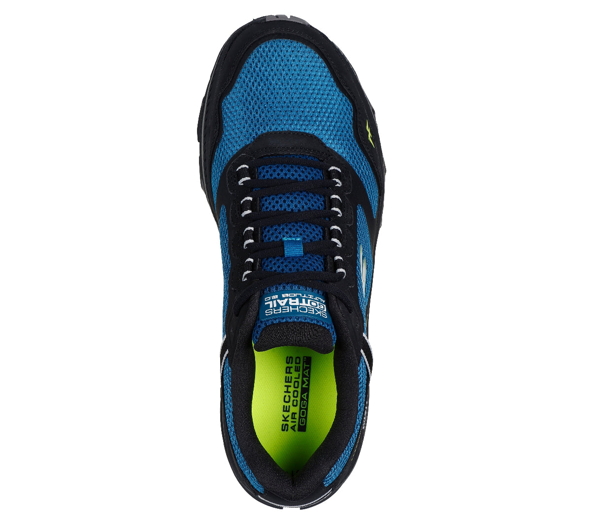 220754#BLBK-BLUE AND BLACK LEATHER/TEXTILE
