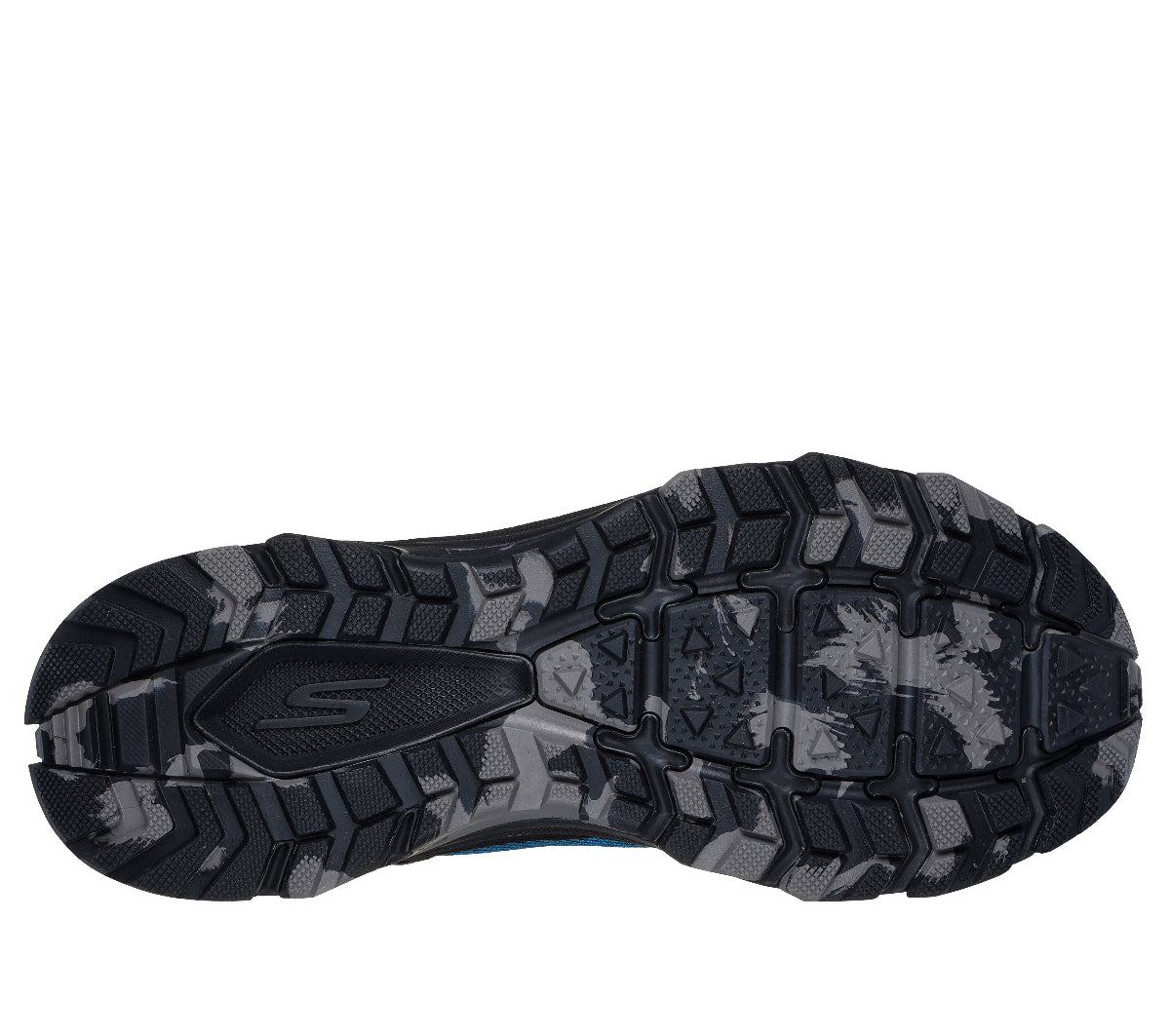 220754#BLBK-BLUE AND BLACK LEATHER/TEXTILE