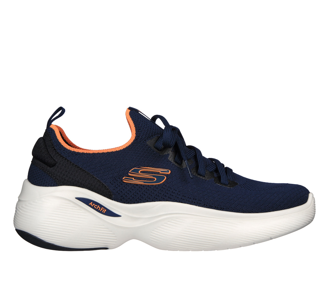 232607#NVOR/NAVY KNIT/ORANGE TRIM