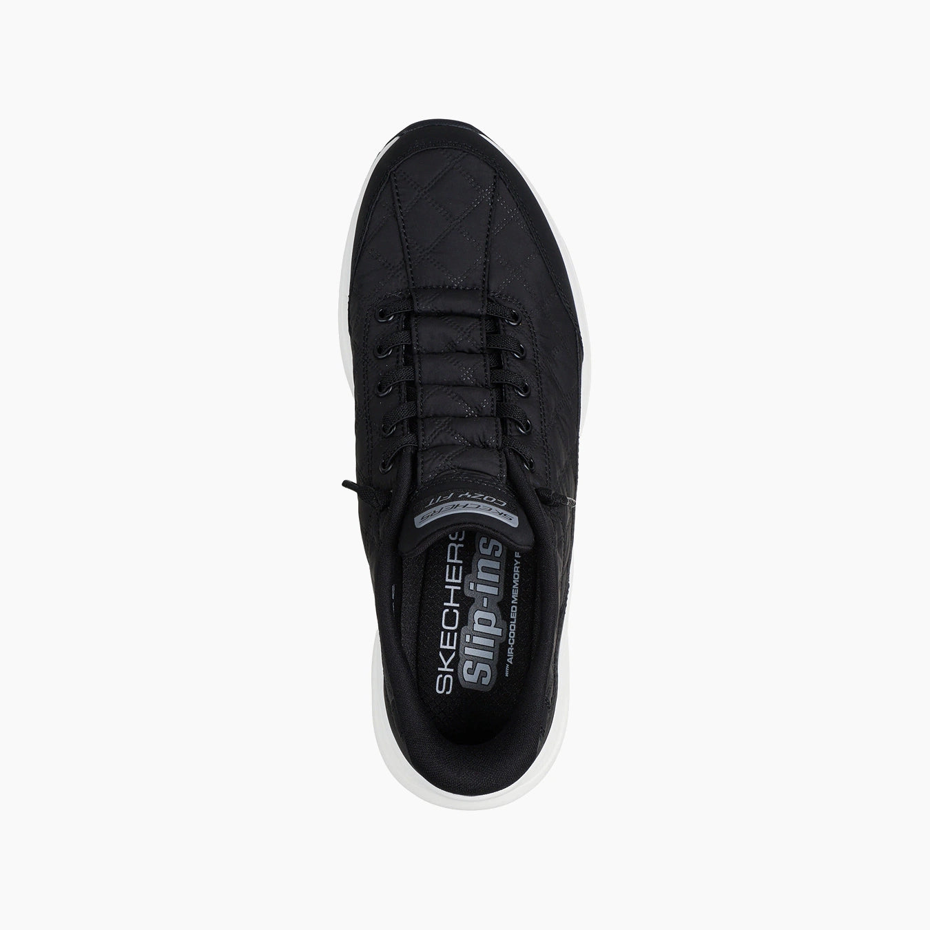 BKW-BLACK SYNTHETIC/WHITE TEXTILE
