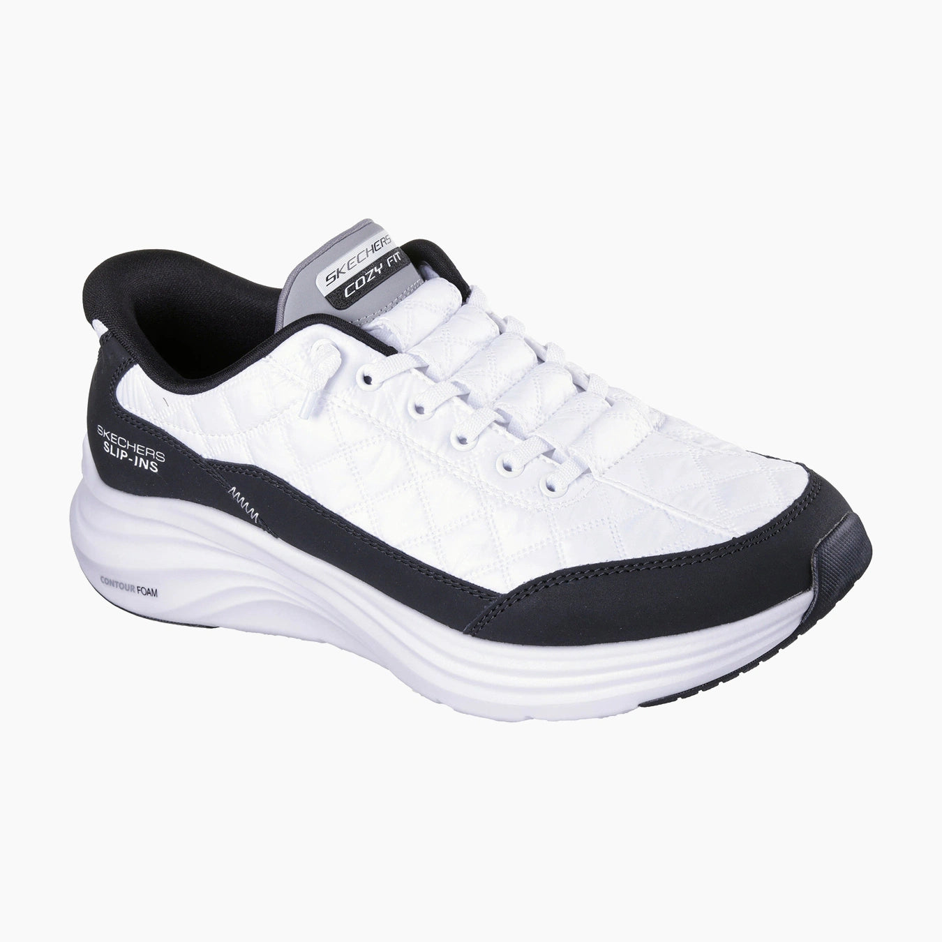 232619#WBK-WHITE AND BLACK SYNTHETIC