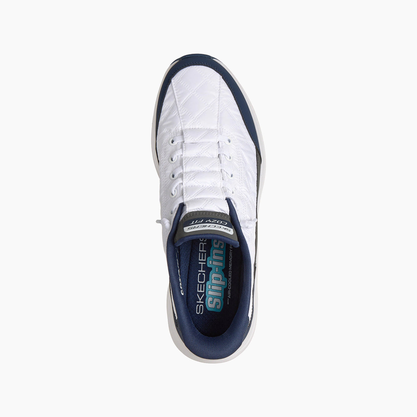 232619#WNV-WHITE MESH/NAVY PU