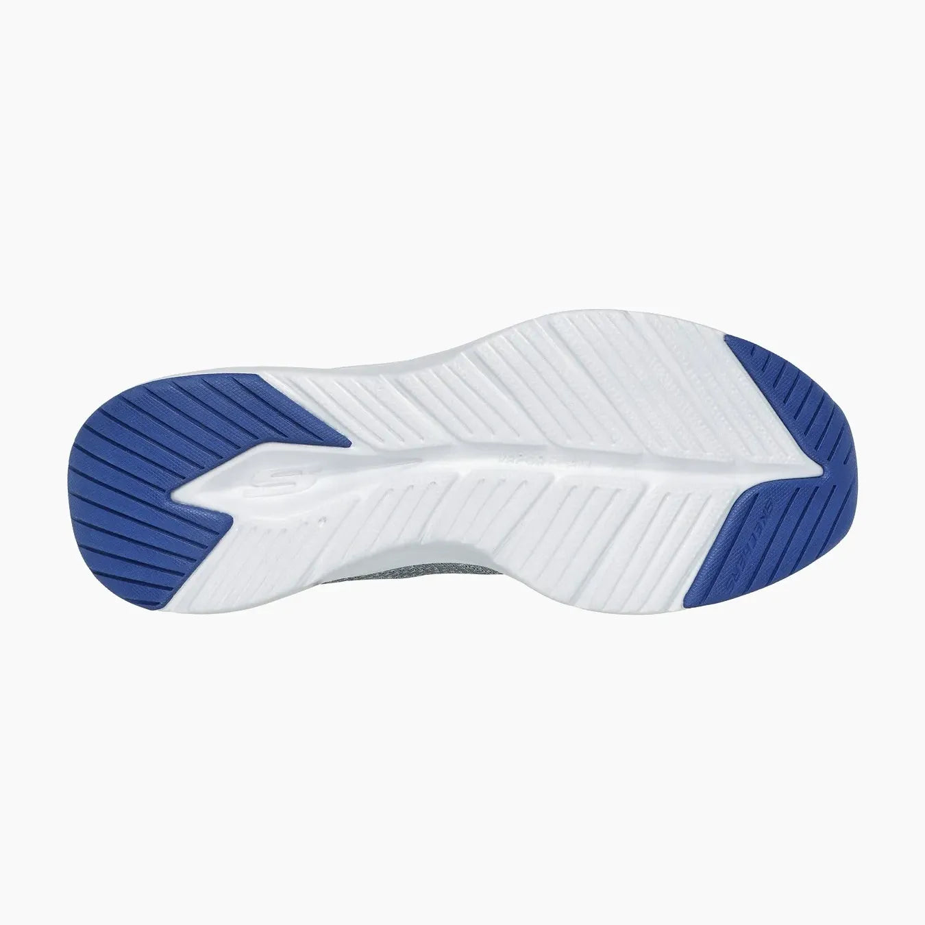 232626#GYBL-GRAY MESH/SYNTHETIC/BLUE TRIM