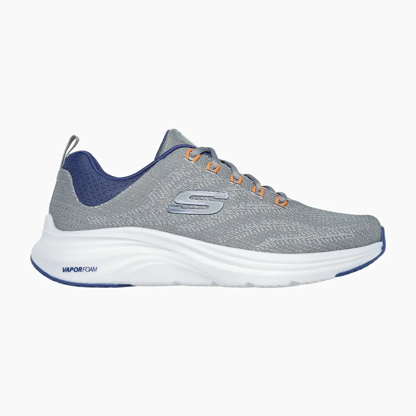 232626#GYBL-GRAY MESH/SYNTHETIC/BLUE TRIM