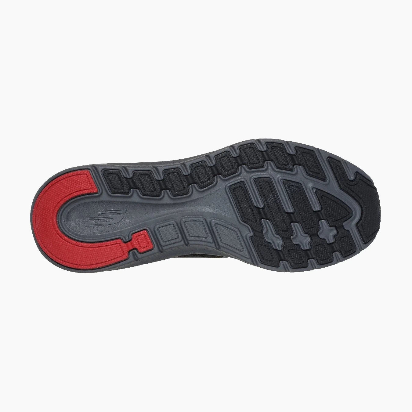 232700#BKRD/BLACK MESH/SYNTHETIC/RED TRIM