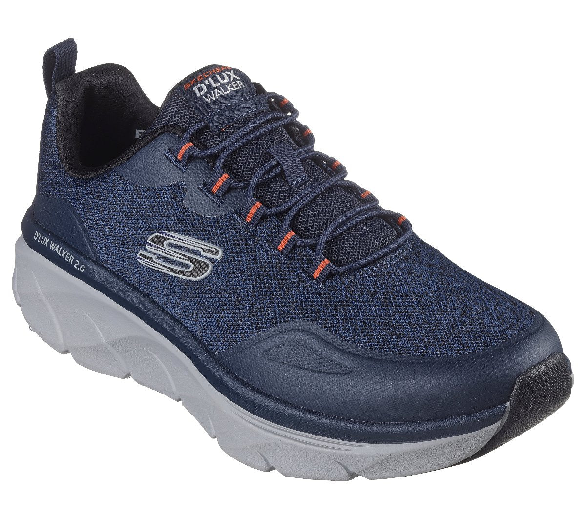 232719#NVOR/NAVY MESH/SYNTHETIC/ORANGE TRIM