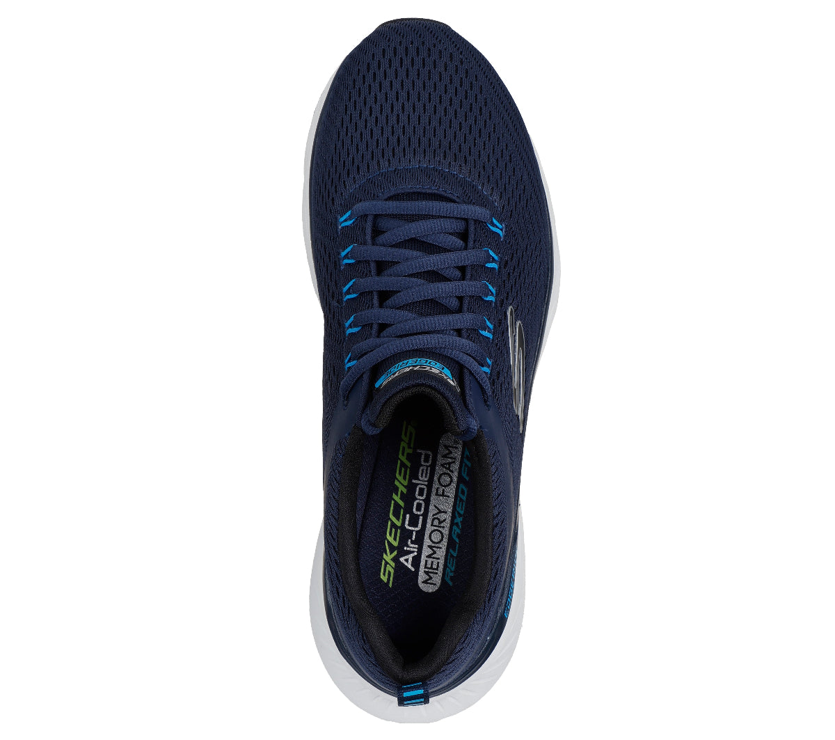 232843#NVBL-NAVY MESH/BLUE PU