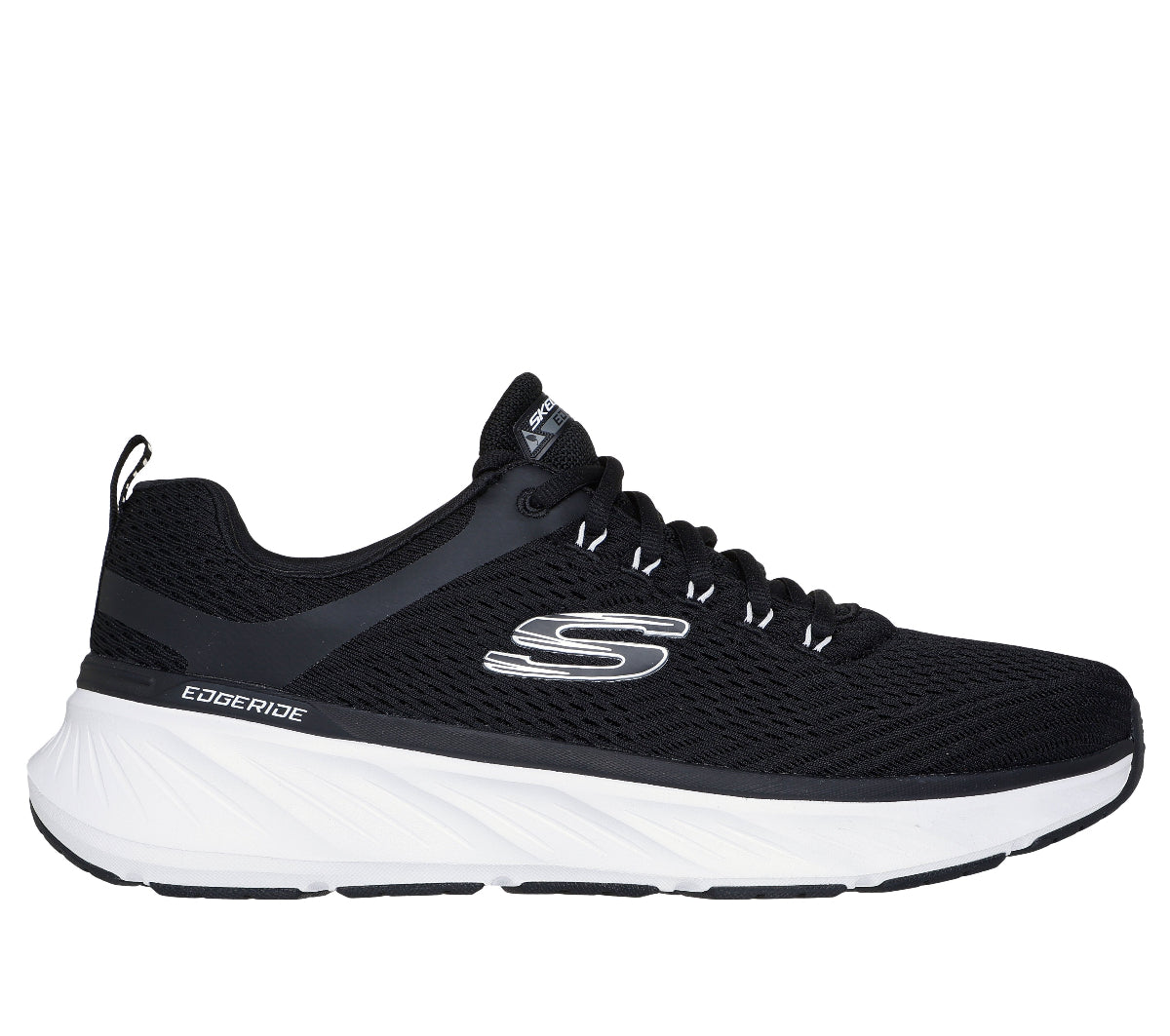232843#BKW-BLACK MESH/WHITE PU