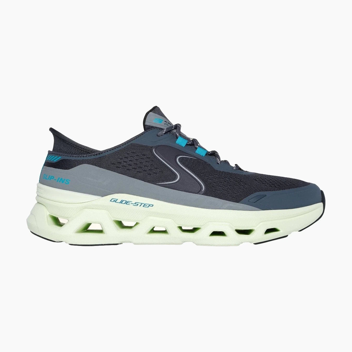 232921#CCLM-CHARCOAL HOTMELT/MESH/LIME TRIM