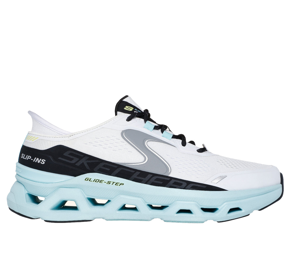232921#WBL-WHITE HOTMELT/MESH/BLUE TRIM