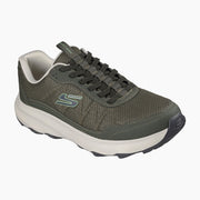 OLV-OLIVE LEATHER/PU/MESH