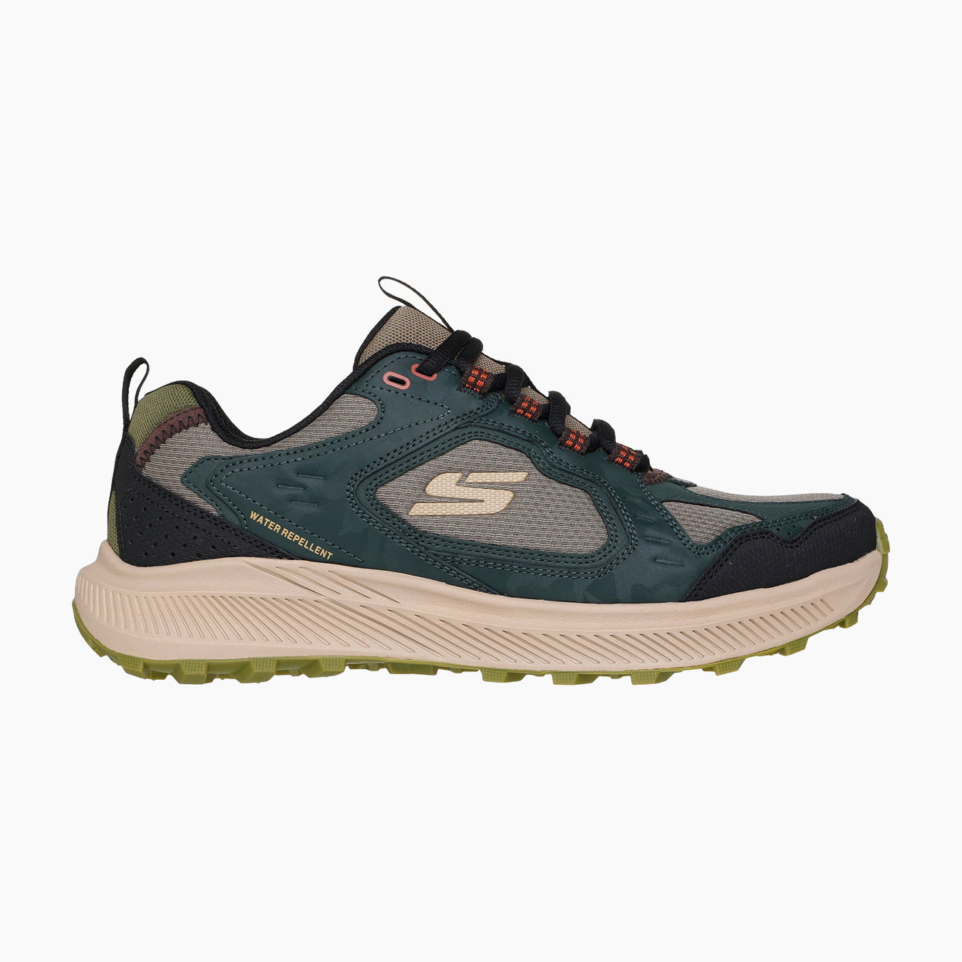 OLV-OLIVE LEATHER/PU/MESH