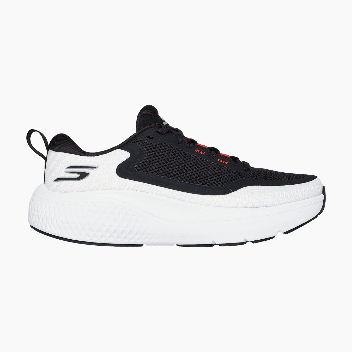 WBO-WHITE TEXTILE/BLACK/ORANGE TRIM