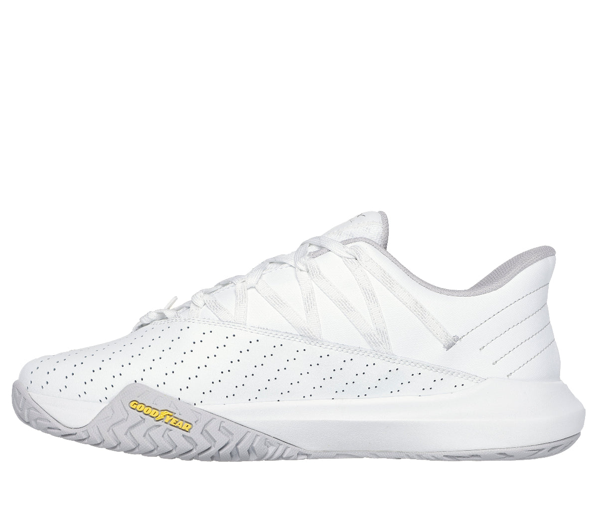 246110#WHT-WHITE LEATHER/MESH/TRIM