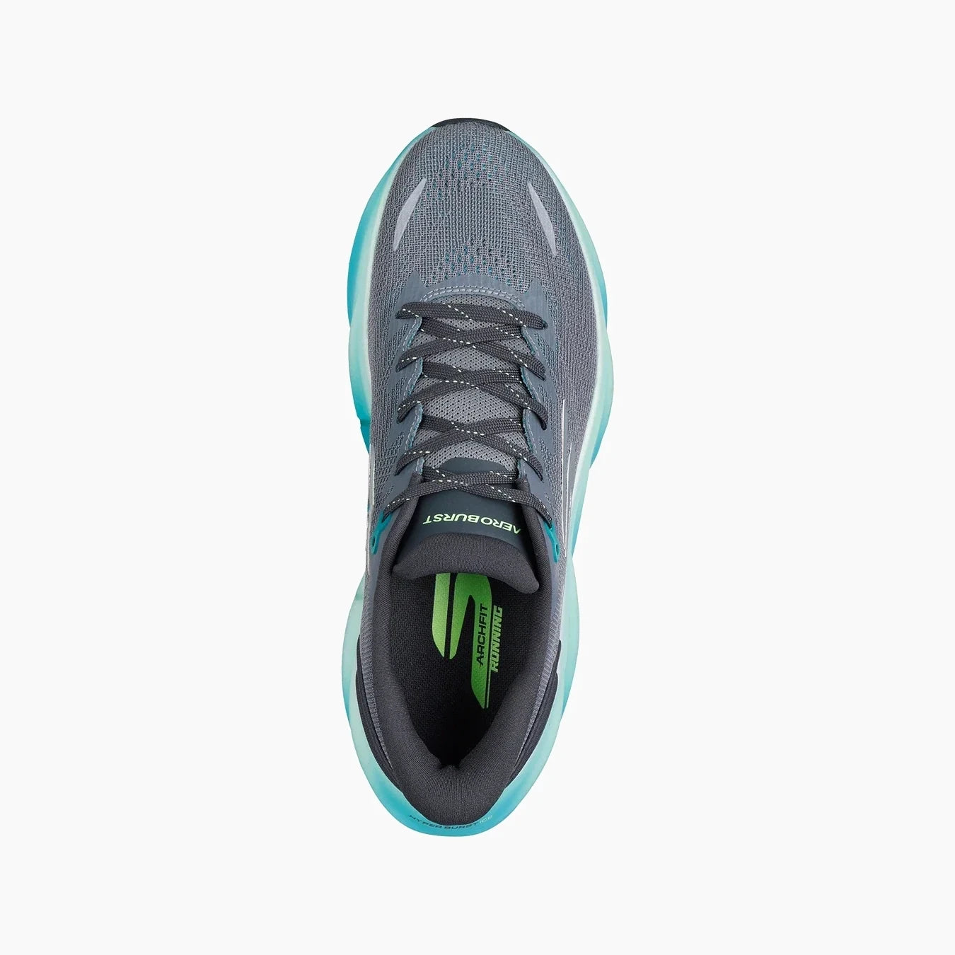 #GYBL-GRAY TEXTILE/BLUE TRIM