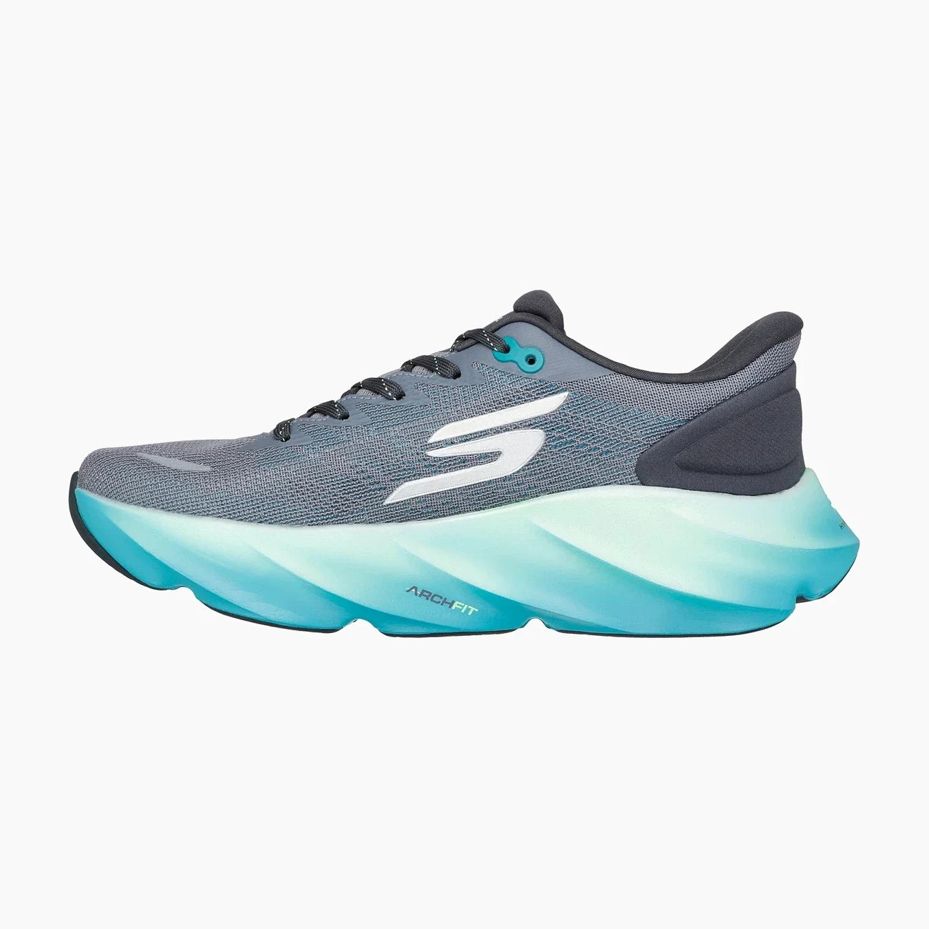 #GYBL-GRAY TEXTILE/BLUE TRIM