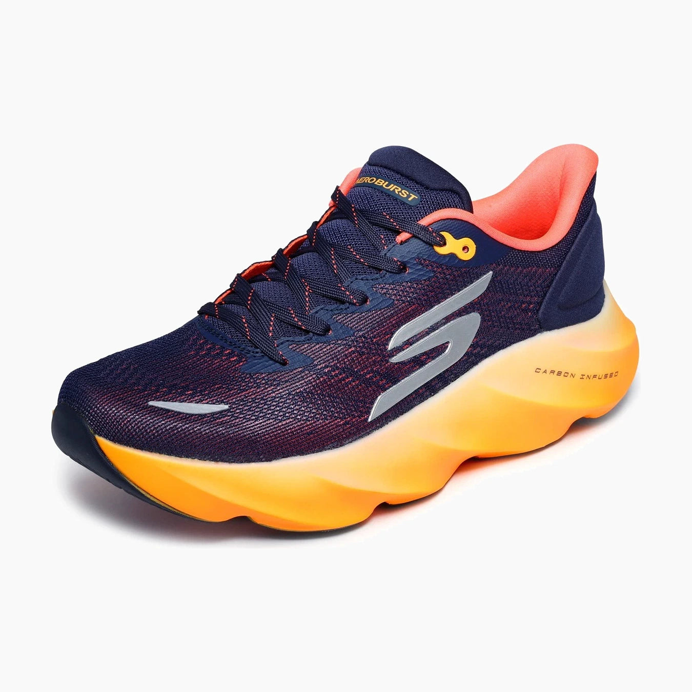 #NVOR-NAVY TEXTILE/ORANGE TRIM