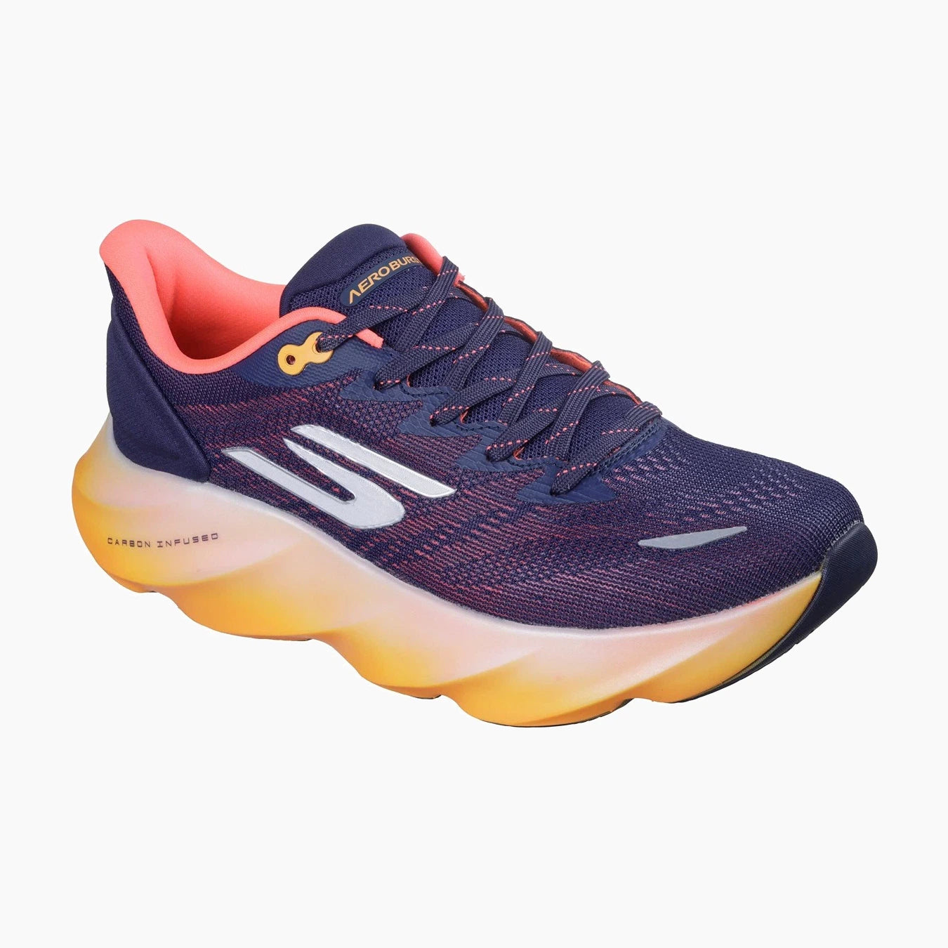 #NVOR-NAVY TEXTILE/ORANGE TRIM