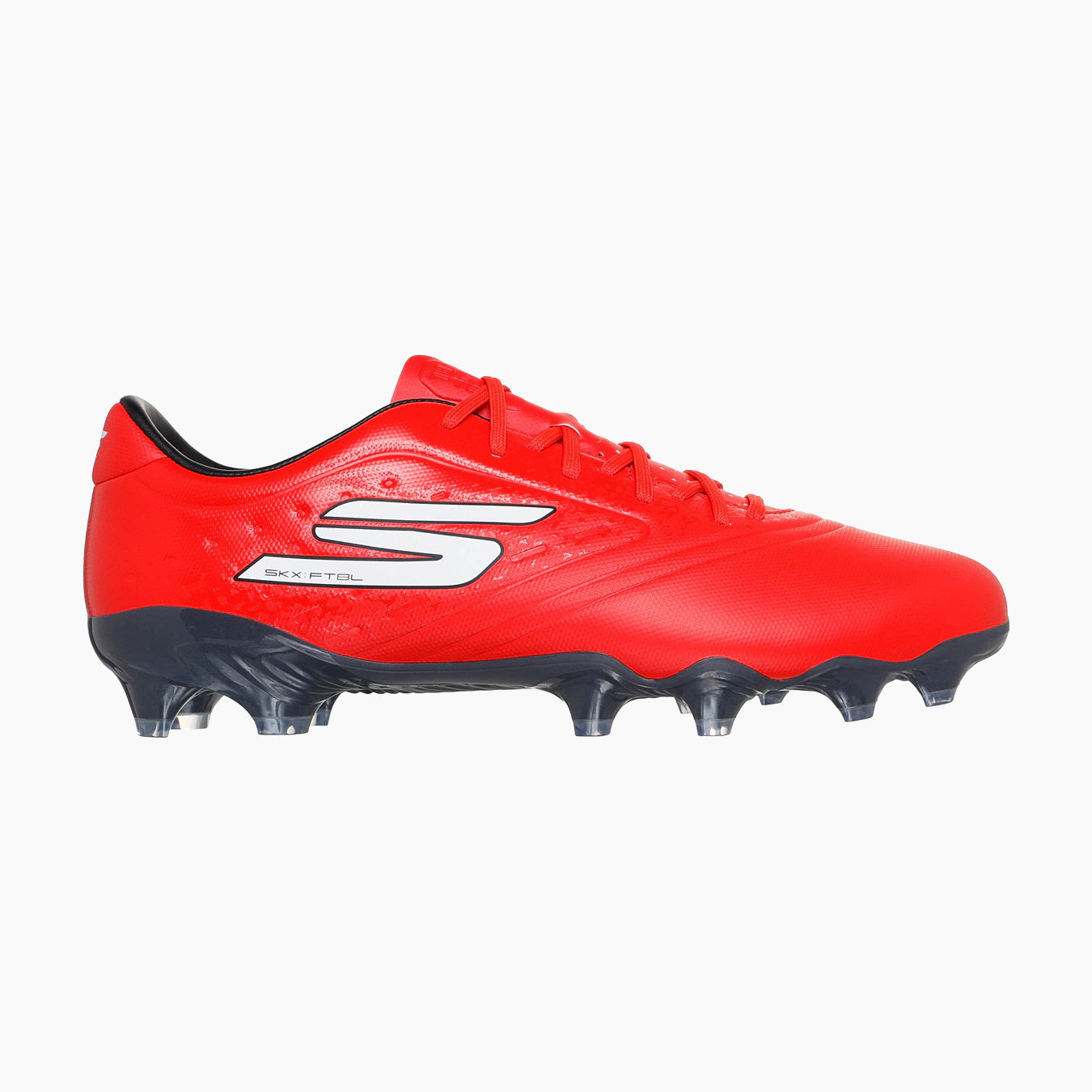 RDBK-RED SYNTHETIC/BLACK TRIM