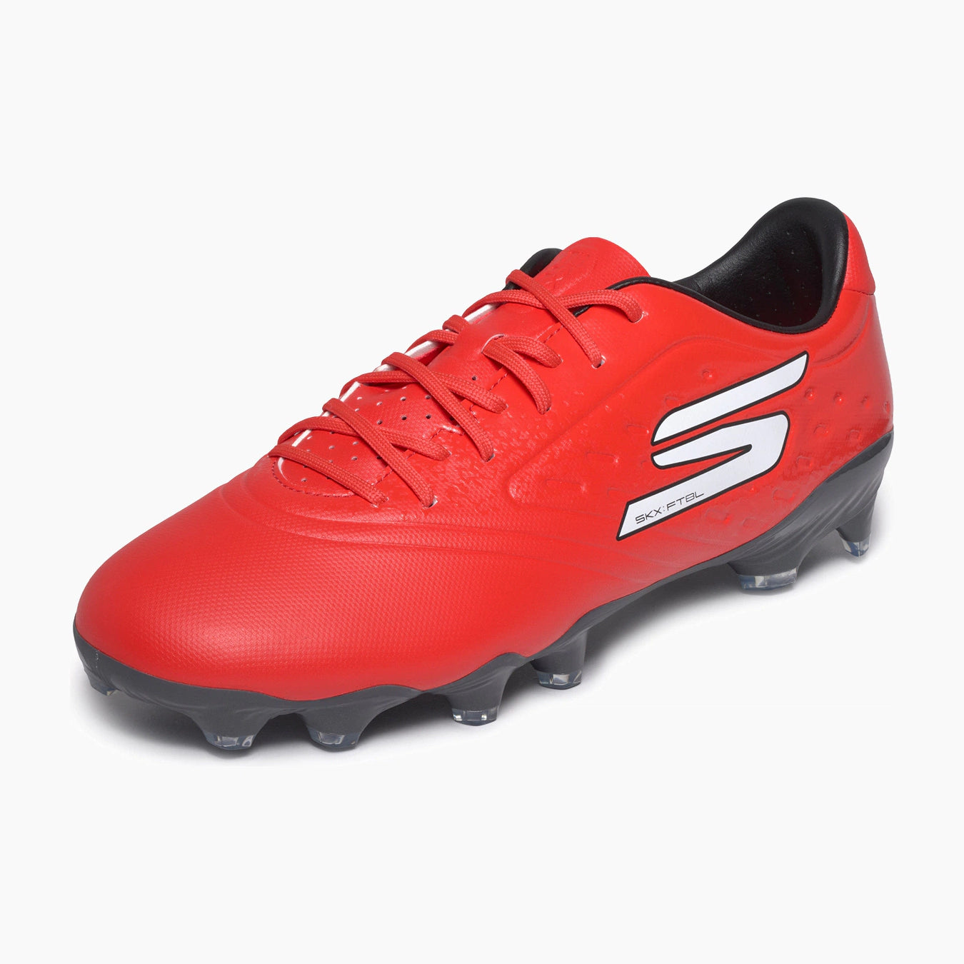 RDBK-RED SYNTHETIC/BLACK TRIM
