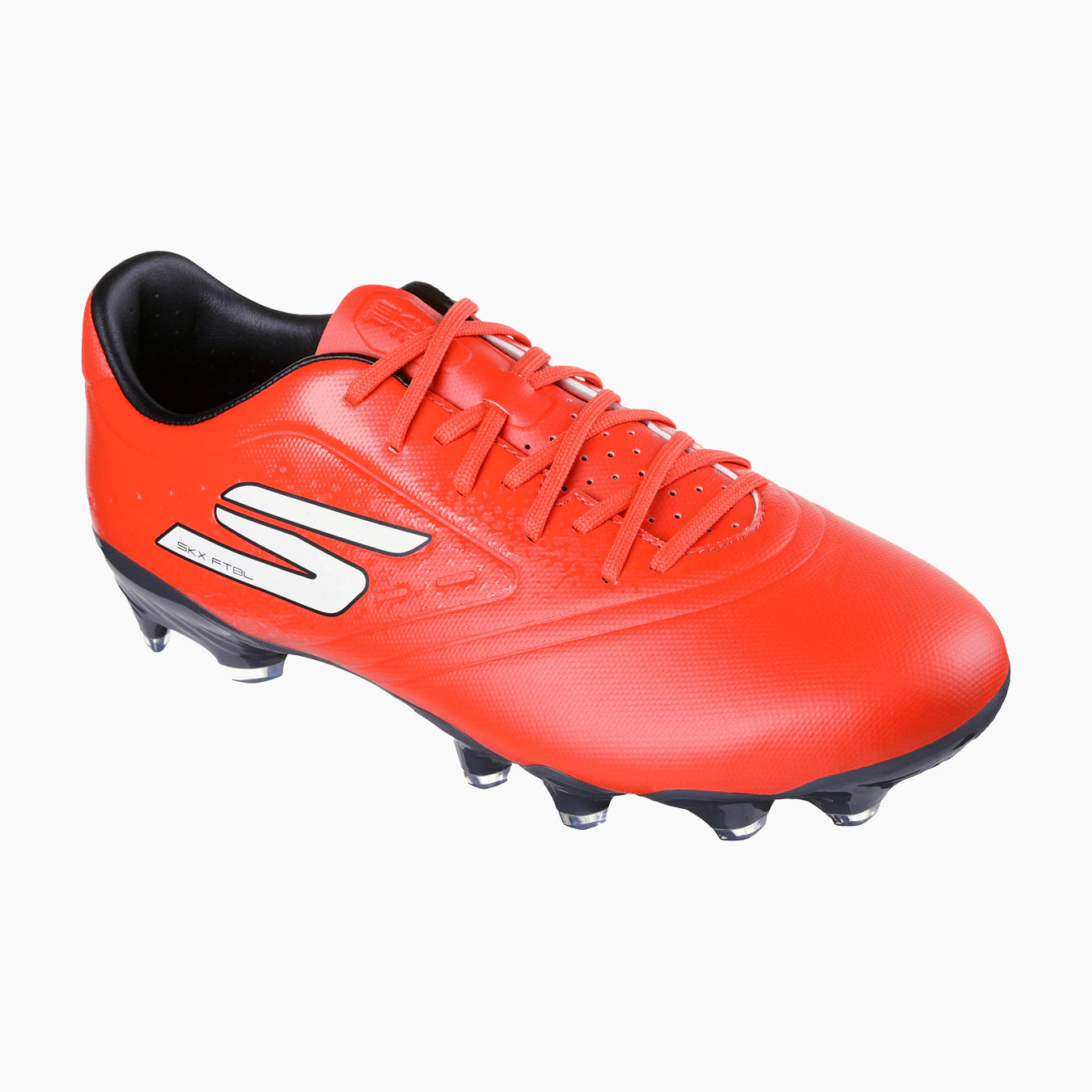 RDBK-RED SYNTHETIC/BLACK TRIM