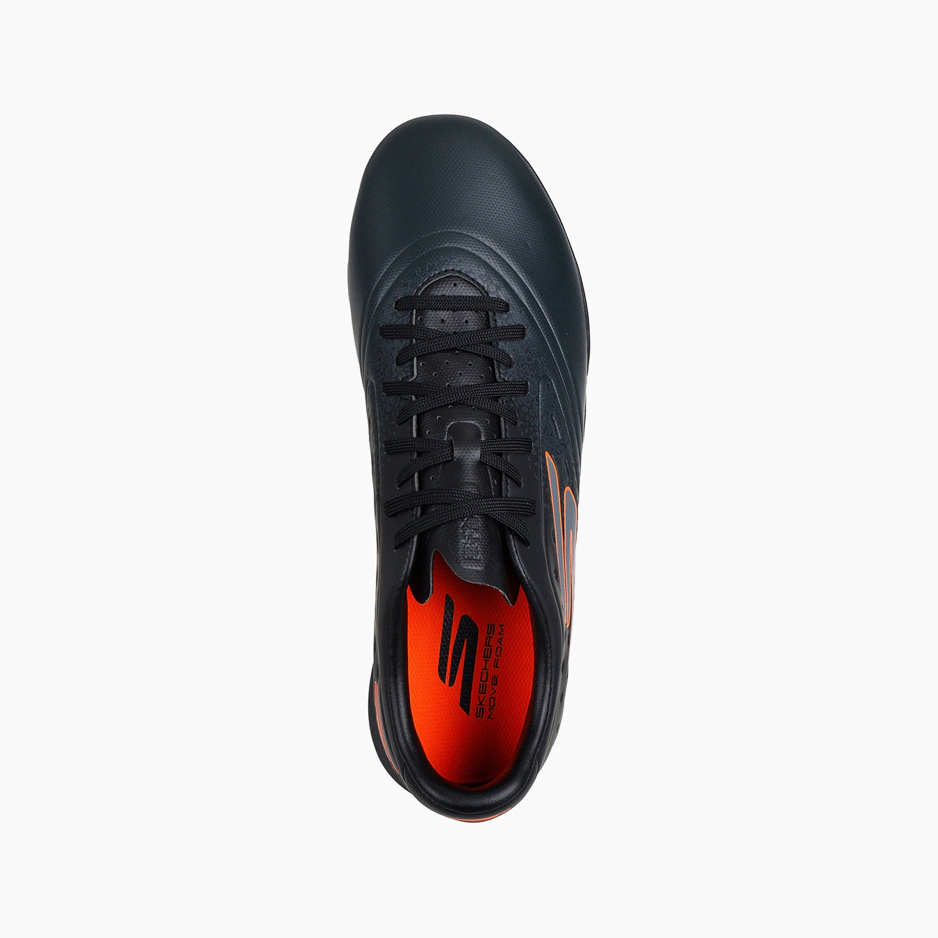 BKOR-BLACK SYNTHETIC/ORANGE TRIM