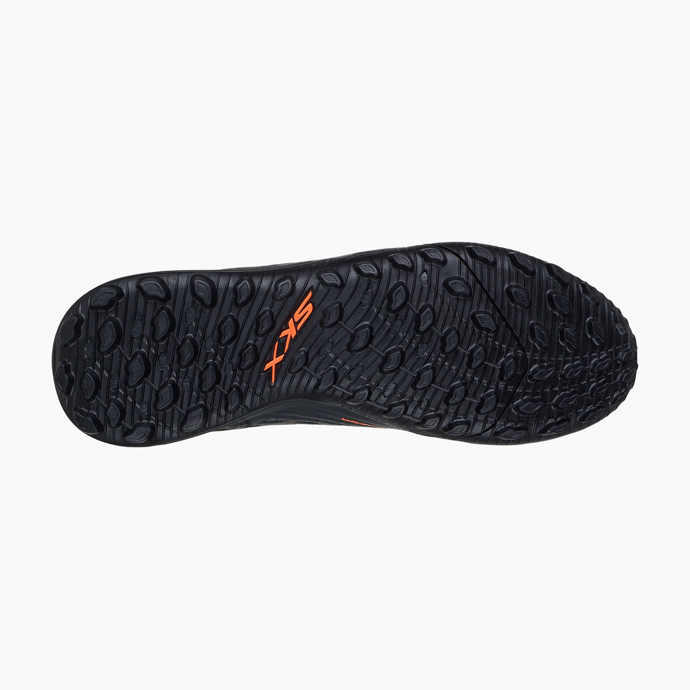 BKOR-BLACK SYNTHETIC/ORANGE TRIM