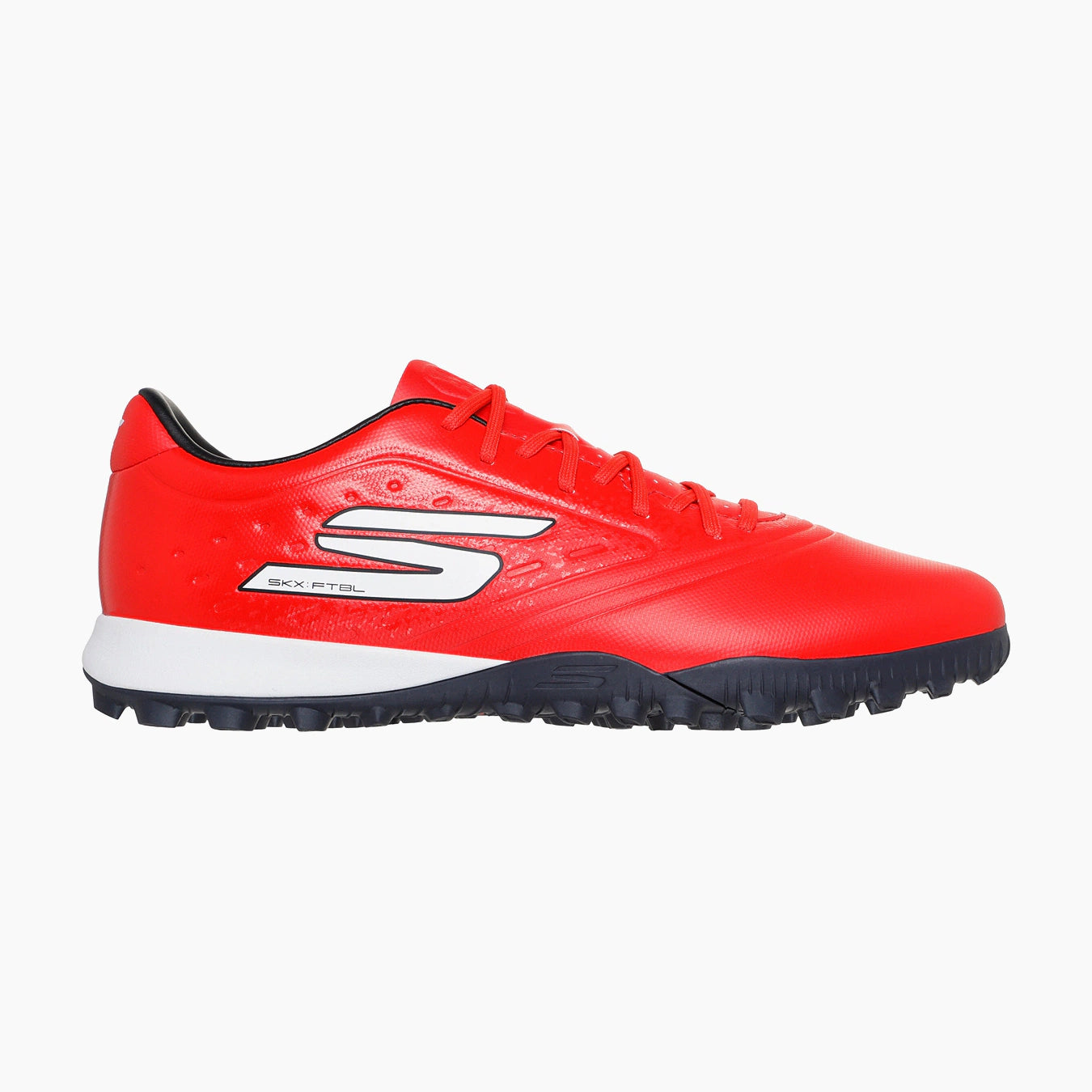 RDBK-RED SYNTHETIC/BLACK TRIM
