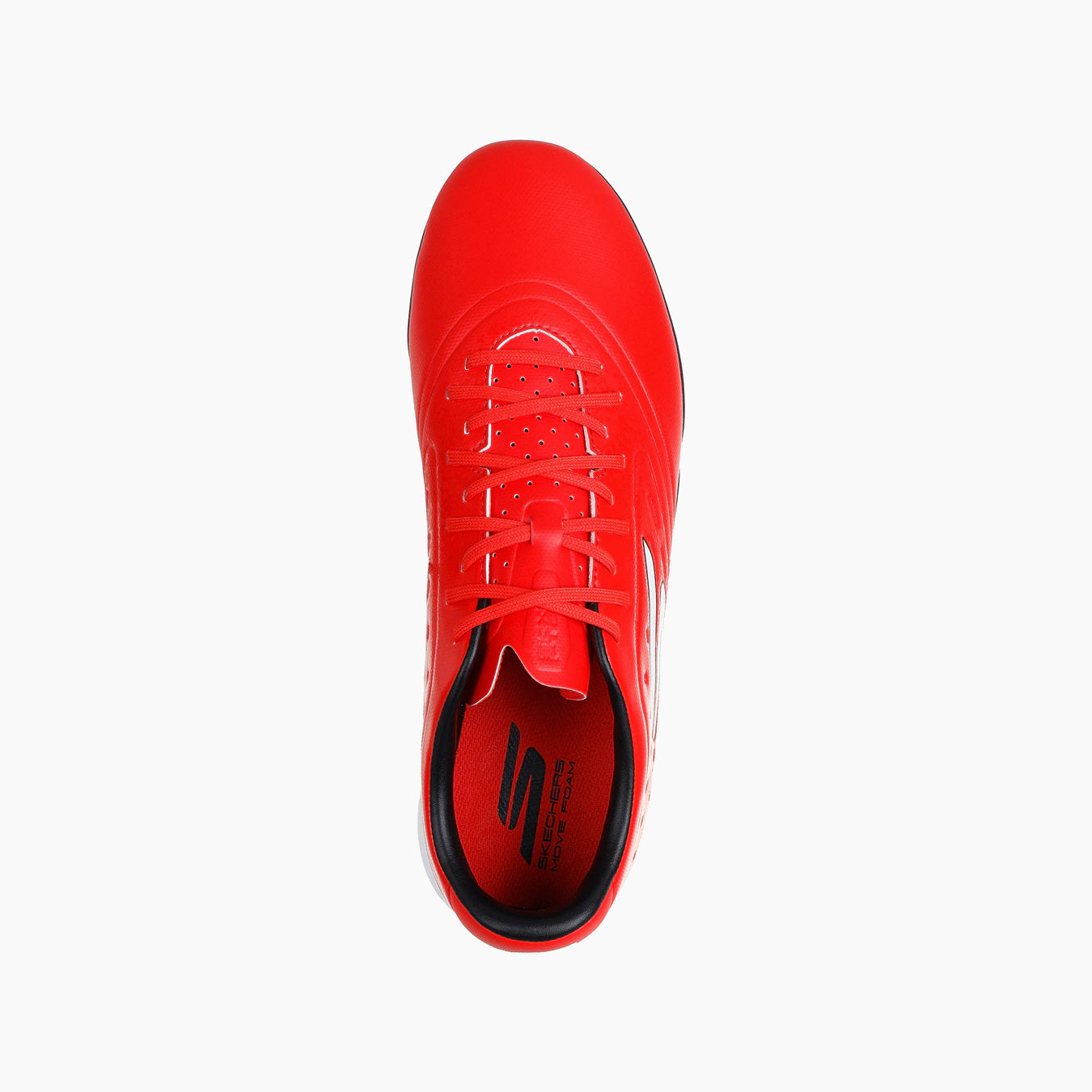 RDBK-RED SYNTHETIC/BLACK TRIM