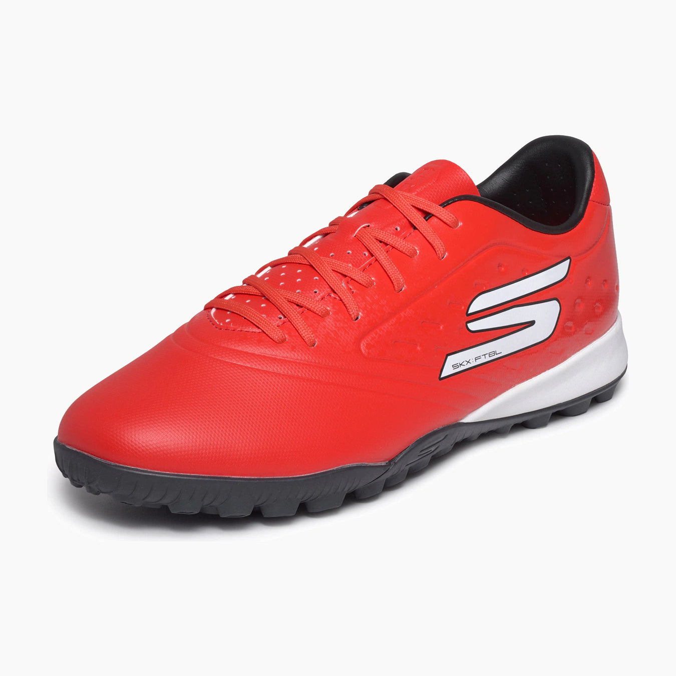RDBK-RED SYNTHETIC/BLACK TRIM